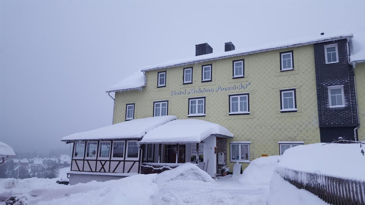 מאסרברג Hotel Schoene Aussicht מראה חיצוני תמונה